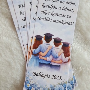 10db Ballagási könyvjelző - Meska.hu