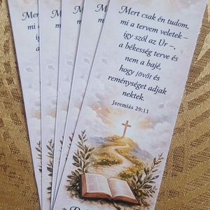 10db Ballagási könyvjelző katolikus iskolában végzőknek - otthon & életmód - dekoráció - dísztárgy - Meska.hu