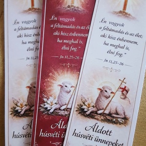 10db egyházi mágneses könyvjelző Húsvétra, Könyv & Zene, Könyvjelző, , MESKA