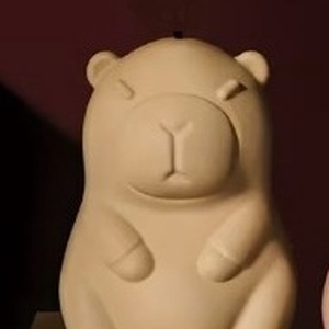 Capibara festhető gipsz figura, DIY (Csináld magad), Egységcsomag, , MESKA