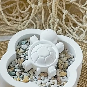 Festhető teknősbéka gipszből, DIY (Csináld magad), Egységcsomag, , MESKA