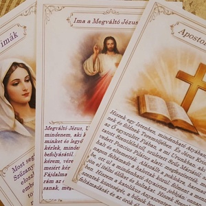 Mágneses szentkép imádsággal, Otthon & Életmód, Dekoráció, Dísztárgy, , MESKA
