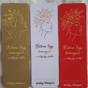 10db-os nőnapi mágneses könyvjelző - Meska.hu