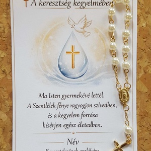 Egy tizedes, különleges rózsafüzér - otthon & életmód - vallás - lánc & füzér - Meska.hu