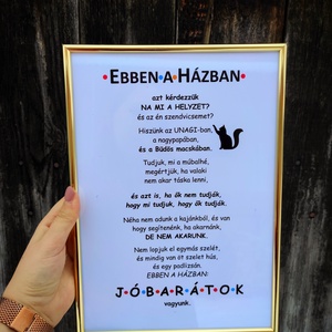 Jóbarátok - Friends házi áldás, Otthon & Életmód, Vallás, Házi áldás, Mindenmás, MESKA