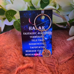 Halak csillagkép kulcstartó - Meska.hu