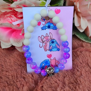 Achát stitch karkötő - Meska.hu