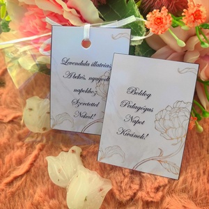 Ajándék pedagógus napra illatviasz tulipán, Otthon & Életmód, Gyertya, illat, aroma, Illatviasz, Gyertya-, mécseskészítés, MESKA
