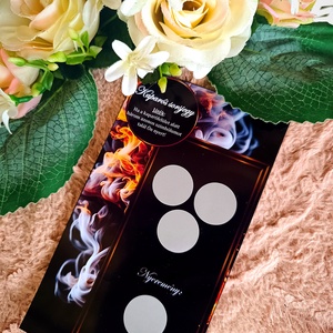 Tanúfelkérő ajándék kaparós sorsjegy fekete márvány - esküvő - meghívó & kártya - tanú felkérő - Meska.hu