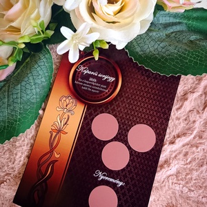 Keresztanya felkérő ajándék kaparós sorsjegy barna rose - baba - mama - keresztelő kellékek - keresztszülő felkérő - Meska.hu