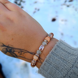 Ajándék szerencse karkötő ballagásra pedagógusnak - ékszer - karkötő - ásványkarkötő - Meska.hu