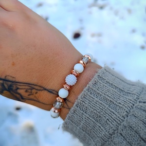 Ajándék energia védelem karkötő ballagásra pedagógusnak - ékszer - karkötő - ásványkarkötő - Meska.hu