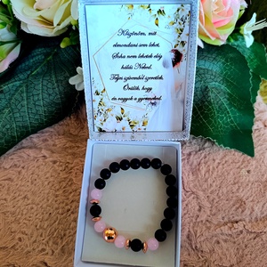 Ajándék örömanya védelem karkötő esküvőre szülőköszöntő, Esküvő, Emlék & Ajándék, Szülőköszöntő ajándék, Ékszerkészítés, MESKA