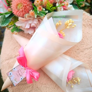 Nőnapi ajándék szójaviasz csokor 3darabos - otthon & életmód - gyertya, illat, aroma - illatviasz - Meska.hu