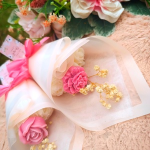 Nőnapi ajándék szójaviasz csokor 3darabos - otthon & életmód - gyertya, illat, aroma - illatviasz - Meska.hu