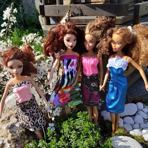 Barbie típusú babára babaruha csomag. Új! (6), Játék & Sport, Baba & babaház, Barbie ruhák, Horgolás, Varrás, MESKA