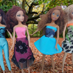 Barbie típusú babára babaruha csomag. Új! (12) - Meska.hu