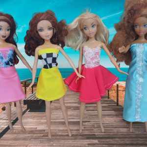 Barbie típusú babára babaruha csomag. Új! (4), Játék & Sport, Baba & babaház, Barbie ruhák, Varrás, MESKA