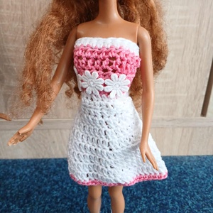 Horgolt Barbie ruhák. 2 db egy csomagban.  - játék & sport - baba & babaház - barbie ruhák - Meska.hu