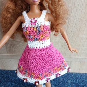 Barbie babára horgolt csodaszép babaruha, Játék & Sport, Baba & babaház, Barbie ruhák, Horgolás, MESKA