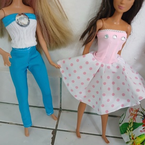 4 db gyönyörű Barbie ruha. (8.) - játék & sport - baba & babaház - barbie ruhák - Meska.hu