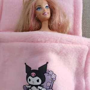 Barbie babának takaró és párna. Plüss. - játék & sport - baba & babaház - barbie ruhák - Meska.hu