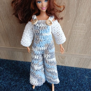 Barbie babára horgolt színátmenetes kétrészes. , Játék & Sport, Baba & babaház, Barbie ruhák, Horgolás, MESKA