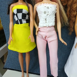 4 db gyönyörű Barbie ruha. (20.) - játék & sport - baba & babaház - barbie ruhák - Meska.hu