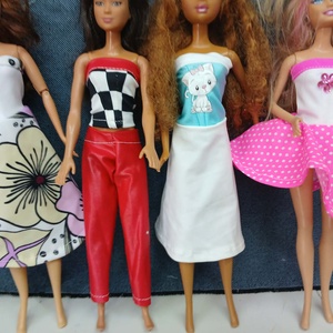 4 db gyönyörű Barbie ruha. (5.) - Meska.hu