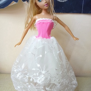 Csodaszép báli ruha Barbie babára. Egyedi. - Meska.hu
