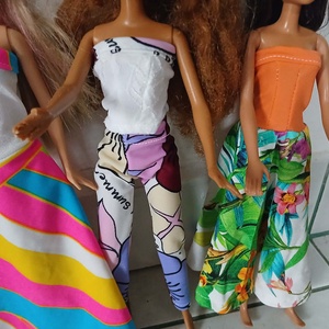 4 db gyönyörű Barbie ruha. (9) - játék & sport - baba & babaház - barbie ruhák - Meska.hu
