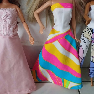 4 db gyönyörű Barbie ruha. (9) - játék & sport - baba & babaház - barbie ruhák - Meska.hu
