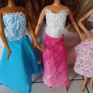4 db gyönyörű Barbie ruha. (8) - játék & sport - baba & babaház - barbie ruhák - Meska.hu