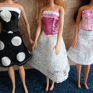 5 darabos kézműves Barbie ruha csomag � Egyedi, kézzel készített babaruha szett (3.) - Meska.hu