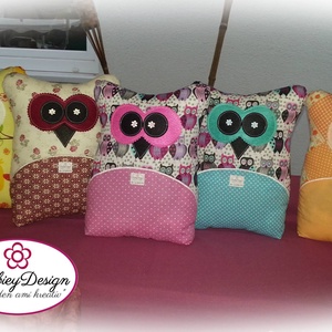 Baglyos levendulás álompárna -  - Meska.hu