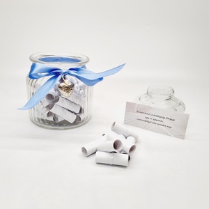 Szívből Jövő Pozitív Gondolatok - otthon & életmód - dekoráció - asztal és polc dekoráció - díszüveg - Meska.hu