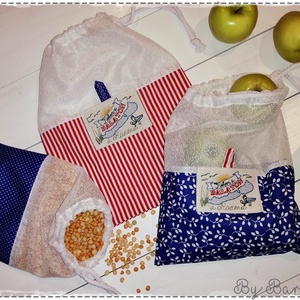 Nekem a Balaton, bevásárló szett, bevásárlótáska+öko zsákok, bevásárló zsákok. - táska & tok - bevásárlás & shopper táska - shopper, textiltáska, szatyor - Meska.hu