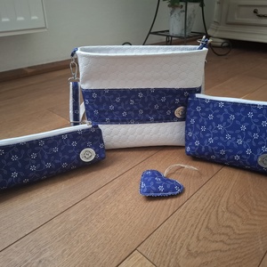 Táska, tolltartó, nesszeszer szett - Meska.hu