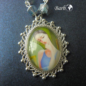 Ábrándozás - nyaklánc - ékszer - nyaklánc - cameo nyaklánc - Meska.hu
