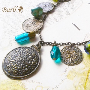 Kincses Sziget - antik bronz nyaklánc -  - Meska.hu