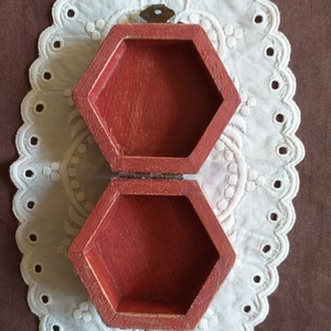 Mandala - tűzzománc betétes ékszerdobozka - ékszer - ékszertartó - ékszerdoboz - Meska.hu