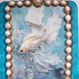 Fehérarany - fali dísz polc - otthon & életmód - dekoráció - fali és függő dekoráció - falra akasztható dekor - Meska.hu