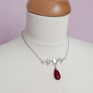 Drakula Menyasszonya - ékszerszett - ékszer - nyaklánc - medálos nyaklánc - Meska.hu