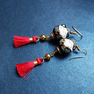 Maneki Neko - fülbevaló - ékszer - fülbevaló - lógó fülbevaló - Meska.hu Maneki Neko - fülbevaló - ékszer - fülbevaló - lógó fülbevaló - Meska.hu