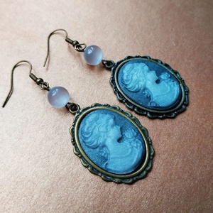 Baronesse - fülbevaló - ékszer - fülbevaló - lógó fülbevaló - Meska.hu