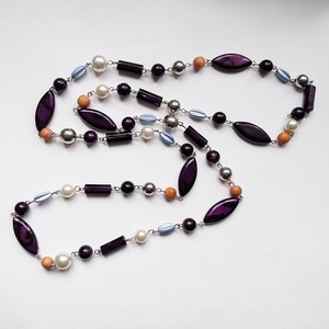 Északi Fény - hosszú nyaklánc, Ékszer, Nyaklánc, Hosszú nyaklánc, Ékszerkészítés, MESKA