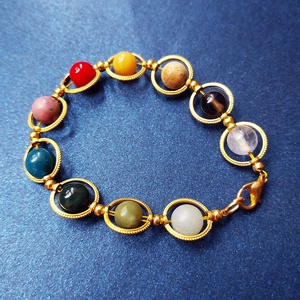 Bolygók Sora - multiköves karkötő , Ékszer, Karkötő, Gyöngyös karkötő, Ékszerkészítés, MESKA