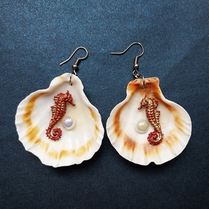 Jamaika - ásványgyöngyös fülbevaló, Ékszer, Fülbevaló, Lógó fülbevaló, Ékszerkészítés, MESKA