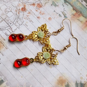 Cso Cso Szan - fülbevaló - ékszer - fülbevaló - lógó fülbevaló - Meska.hu