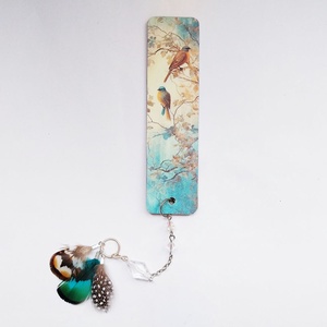 Énekesmadaras könyvjelző - Meska.hu